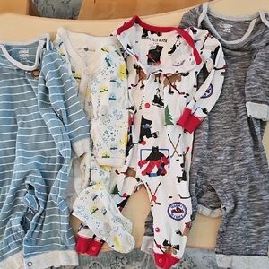 Kids One Piece Pajamas - Multicolor All 4